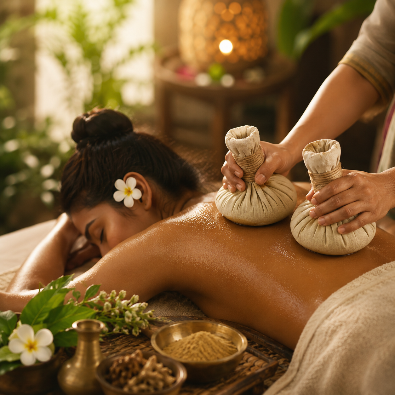 Natural herbal wellness treatment