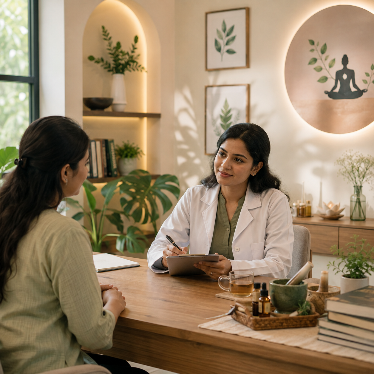 Personalised consultation with an Anzee Ayurveda physician
