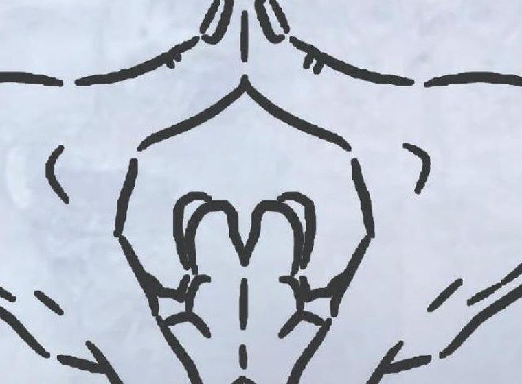 Yoni Mudra hand gesture with fingers interlaced